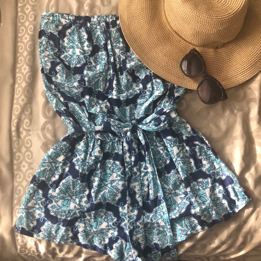 Lilly Pulitzer Ritz Strapless Romper